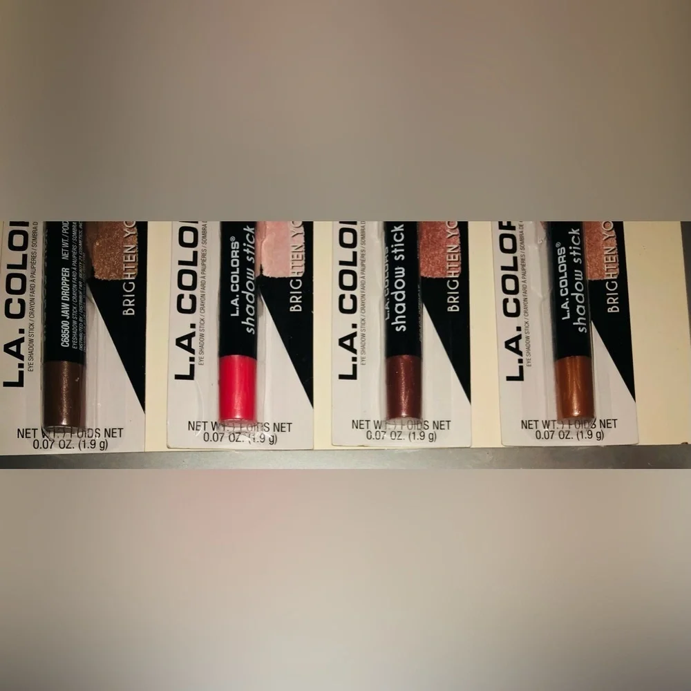 6pk Assorted Creamy metallic eye Shadow stick & marshmallow‎ eye pencils